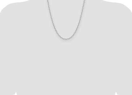 14k White Gold Chains Style PEN343W - Classique Jewelry Inc.
