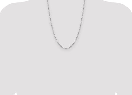 14k White Gold Chains Style PEN343W - Classique Jewelry Inc.