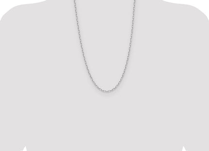14k White Gold Chains Style PEN343W - Classique Jewelry Inc.