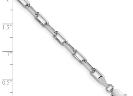 14K white gold chain, alternate view