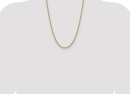 14k D/C French Link Chain (Style PEN345-24)