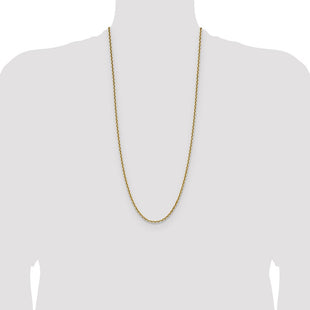 14k D/C French Link Chain (Style PEN345-30)