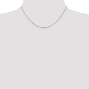 14K . Diamond-cut Cable with Lobster Clasp Chain (Style PEN41L-16)