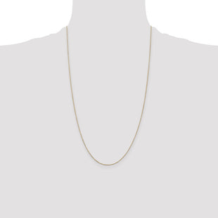 14K . Diamond-cut Cable with Lobster Clasp Chain (Style PEN41L-26)