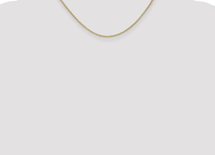 14K Lightweight Flat Anchor Link with Lobster Clasp Pendant Chain (Style PEN50-16)