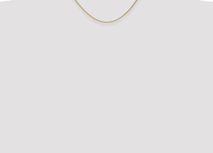 14K Round Open Link Cable with Lobster Clasp Chain (Style PEN53-16)