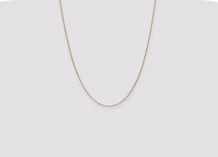 14K Round Open Link Cable with Lobster Clasp Chain (Style PEN53-24)