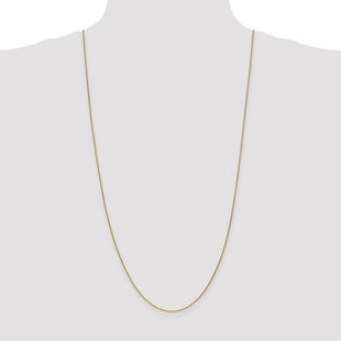 14K Round Open Link Cable with Lobster Clasp Chain (Style PEN53-30)