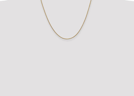 14K Round Open Link Cable with Lobster Clasp Chain (Style PEN54-20)