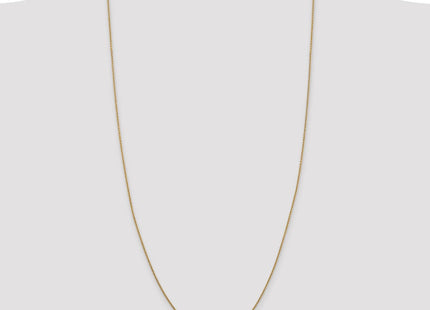14K Round Open Link Cable with Lobster Clasp Chain (Style PEN54-30)