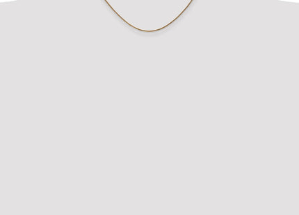 14K Diamond-cut Spiga with Lobster Clasp Chain (Style PEN62-16)