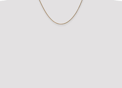 14K Diamond-cut Spiga with Lobster Clasp Chain (Style PEN62-18)