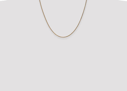 14K Diamond-cut Spiga with Lobster Clasp Chain (Style PEN62-20)