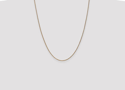 14K Diamond-cut Spiga with Lobster Clasp Chain (Style PEN62-24)