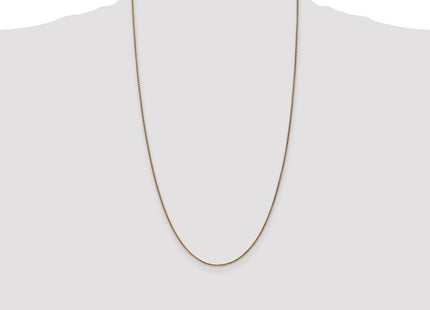 14K Diamond-cut Spiga with Lobster Clasp Chain (Style PEN62-26)