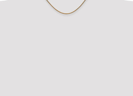 14K Diamond-cut Spiga with Lobster Clasp Chain (Style PEN64-16)