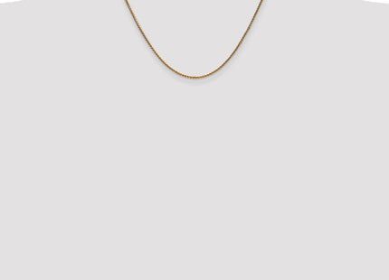 14K Diamond-cut Spiga with Lobster Clasp Chain (Style PEN64-18)
