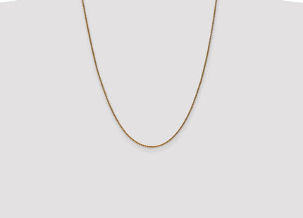 14K Diamond-cut Spiga with Lobster Clasp Chain (Style PEN64-24)