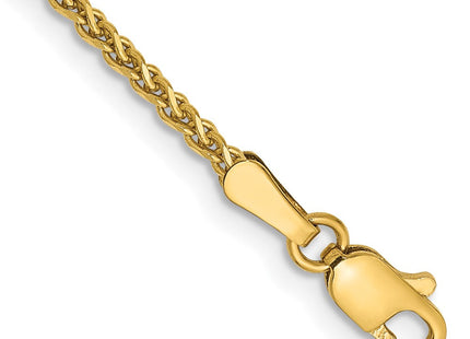 14K Diamond-cut Spiga with Lobster Clasp Bracelet (Style PEN64-7)