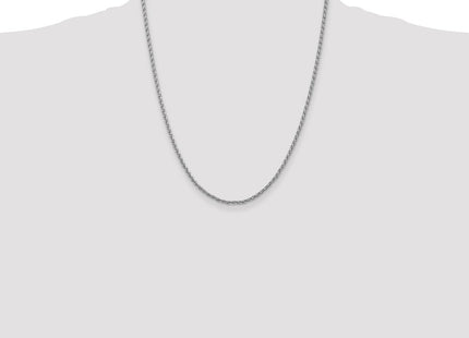 14k White Gold Chains Style PEN72 - Classique Jewelry Inc.