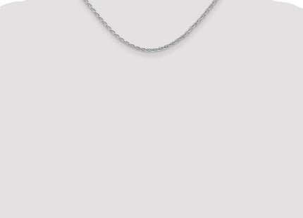 14K white gold wheat link bracelet