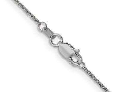 14k White Gold Chains Style PEN74 - Classique Jewelry Inc.