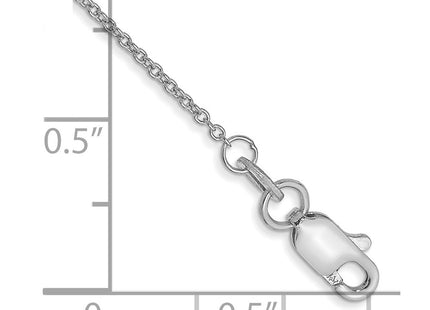 14k White Gold Jewelry Style PEN74 - Classique Jewelry Inc.