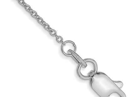 14k White Gold Jewelry Style PEN74 - Classique Jewelry Inc.