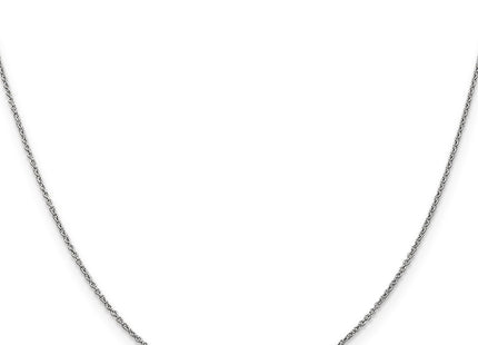 14k White Gold Chains Style PEN75L - Classique Jewelry Inc.