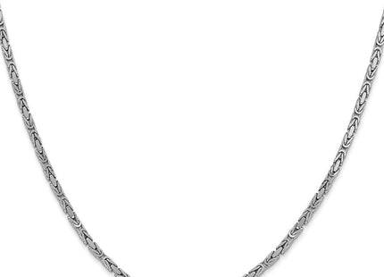 14k White Gold Chains Style PEN84 - Classique Jewelry Inc.