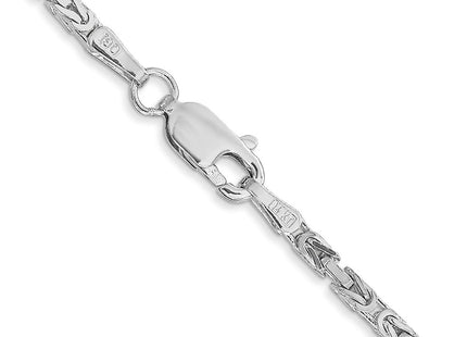 14k White Gold Chains Style PEN84 - Classique Jewelry Inc.