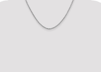 14k White Gold Chains Style PEN84 - Classique Jewelry Inc.