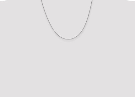14K White Gold Spiga with Lobster Clasp Chain (Style PEN95-20)