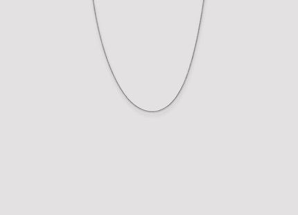 14K White Gold Spiga with Lobster Clasp Chain (Style PEN95-22)