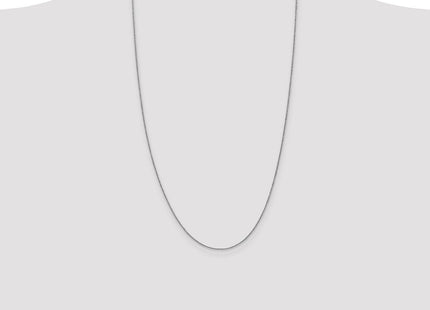14K White Gold Spiga with Lobster Clasp Chain (Style PEN95-26)