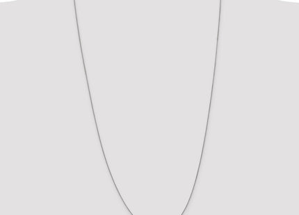 14K White Gold Spiga with Lobster Clasp Chain (Style PEN95-30)