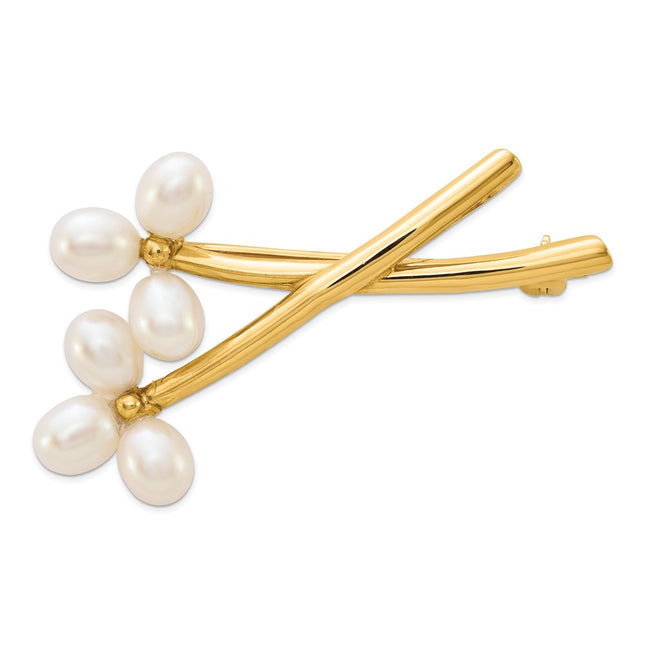 14k Yellow Gold Jewelry Style PIN179 - Classique Jewelry Inc.