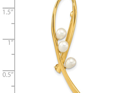 14k Yellow Gold Jewelry Style PIN185 - Classique Jewelry Inc.