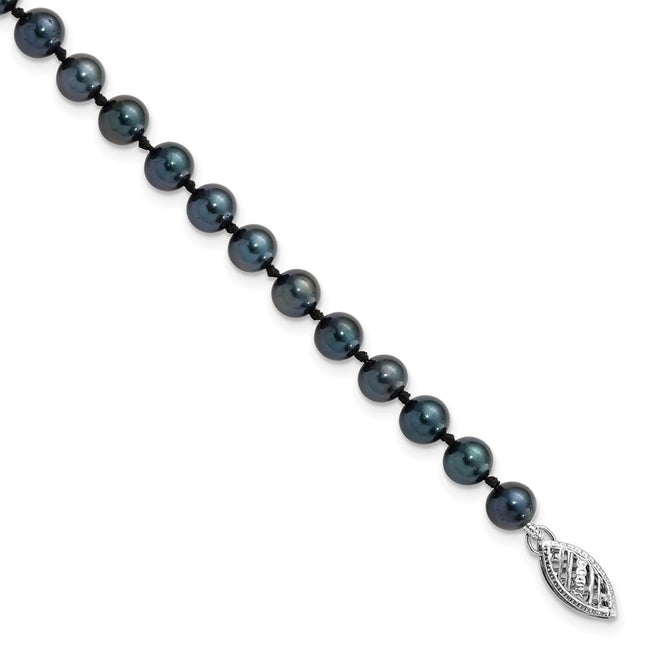 14k White Gold Bracelets Style PLB50 - Classique Jewelry Inc.