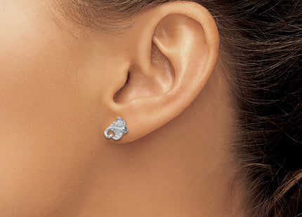 Sterling Silver Earrings Style PLE - Classique Jewelry Inc.