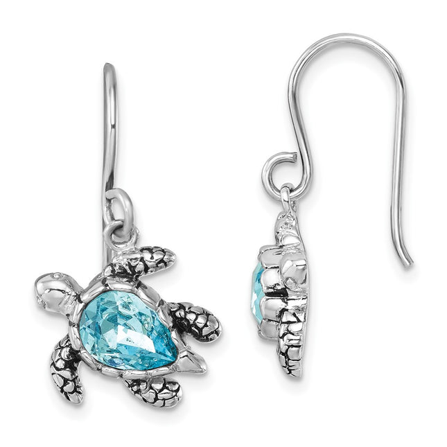 Sterling Silver Earrings Style PLE - Classique Jewelry Inc.