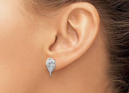 Sterling Silver Earrings Style PLE - Classique Jewelry Inc.