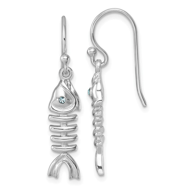 Sterling Silver Earrings Style PLE - Classique Jewelry Inc.