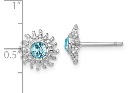 Sterling Silver Earrings Style PLE - Classique Jewelry Inc.