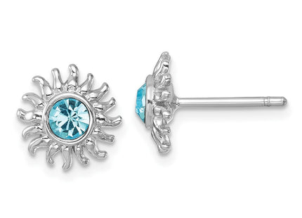 Sterling Silver Earrings Style PLE - Classique Jewelry Inc.