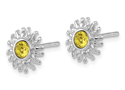 Sterling Silver Earrings Style PLE - Classique Jewelry Inc.