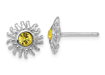 Sterling Silver Earrings Style PLE - Classique Jewelry Inc.