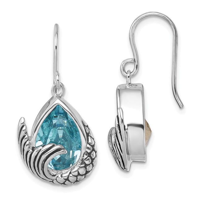 Sterling Silver Earrings Style PLE - Classique Jewelry Inc.