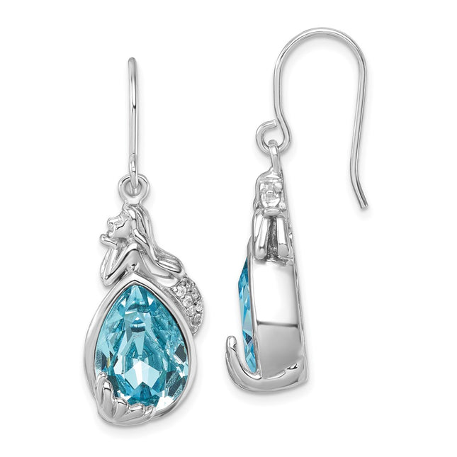 Sterling Silver Earrings Style PLE - Classique Jewelry Inc.