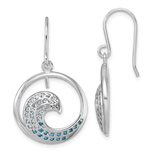 Sterling Silver Earrings Style PLE - Classique Jewelry Inc.